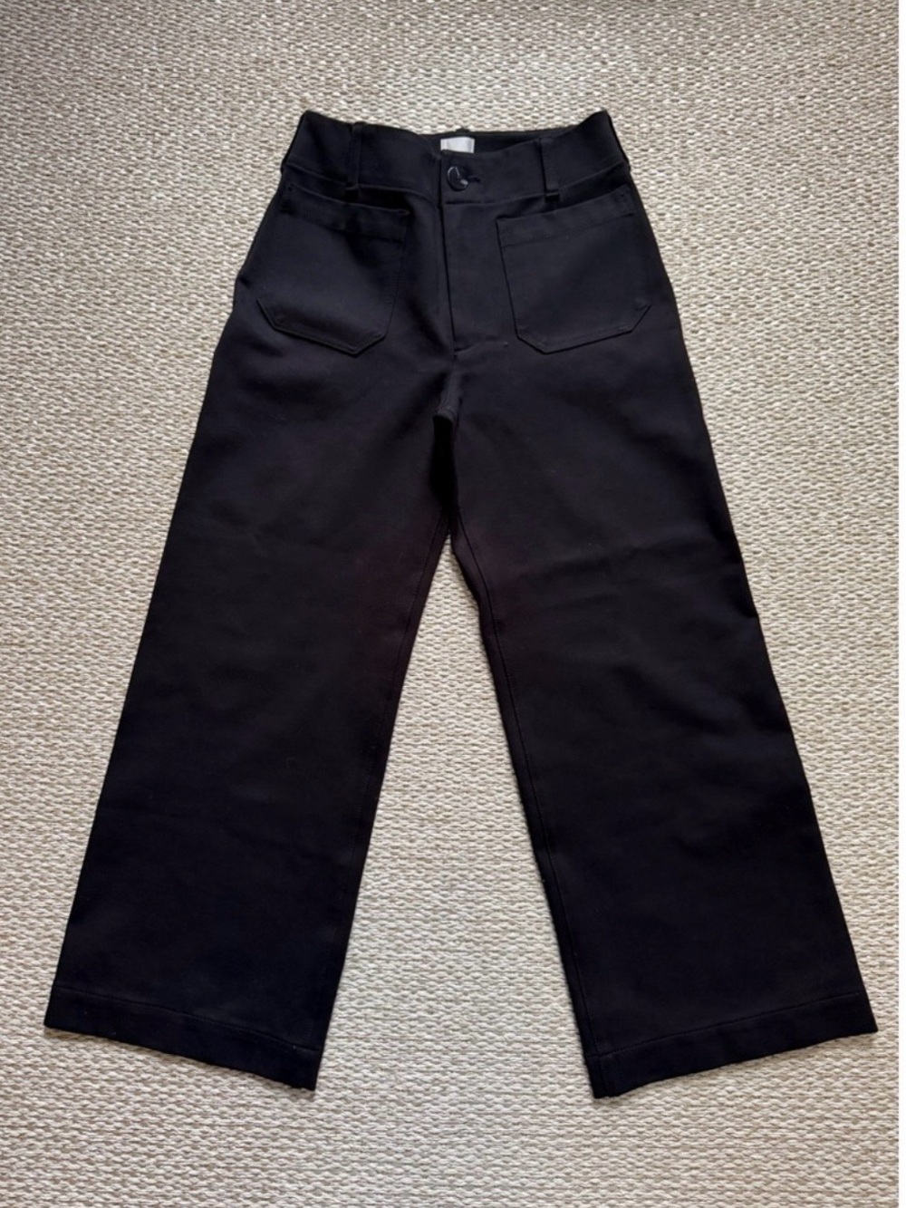 Maeve Anthropologie The Colette Cropped Wide Leg Pant 26 - Picture 8 of 9